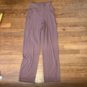 lululemon athletica Mauve Straight Leg Pants